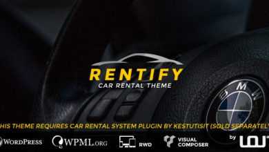 Photo of [Download-S2] Rentify v1.0.4 - Car Rental WordPress Theme