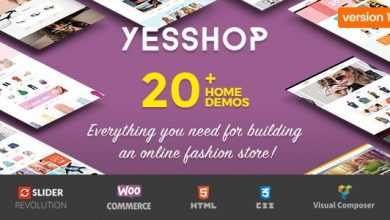 Photo of [Download-S2] Yesshop v1.3.7 - Responsive Multipurpose WordPress WooCommerce Theme