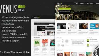 Photo of [Download-S2] Venus - Themeforest Business & Portfolio HTML Theme