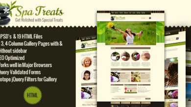 Photo of [Download-S2] Spa Treats - A Health / Spa Salon HTML Template - Updated