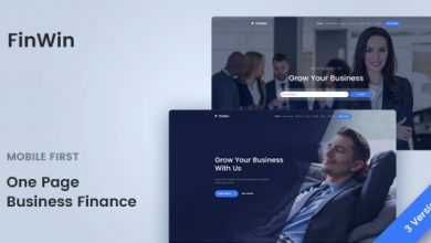 Photo of [Download-S2] FinWin v1.1.2 - One Page Business Finance Template