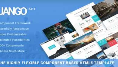 Photo of [Download-S2] Jango v2.0.1 - Highly Flexible Component Based HTML5 Template