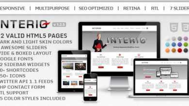Photo of [Download-S2] Interio - Themeforest Responsive Multipurpose HTML5 Template