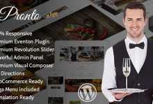 Photo of [Download-S2] Pronto - Restaurant & Event Wordpress Theme