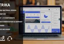 Photo of [Download-S2] Metrika - Bootstrap Material admin dashboard