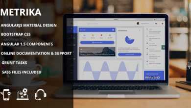 Photo of [Download-S2] Metrika - Bootstrap Material admin dashboard