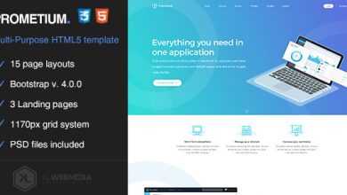 Photo of [Download-S2] Prometium - Multi-Purpose HTML5 Template