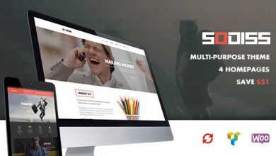 Photo of [Download-S2] Sodiss - Modern Corporate WordPress Theme
