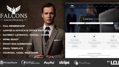 Photo of [Download-S2] Falcons v1.1.4 - Directory for Lawyers & Law Firms