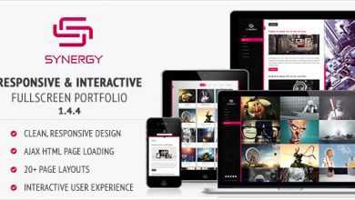Photo of [Download-S2] Synergy - Themeforest Responsive & Interactive HTML Portfolio