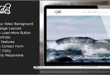 Photo of [Download-S2] Tides - Fullscreen Video Single Page Template
