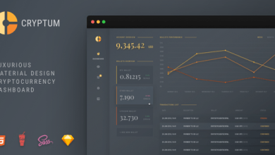 Photo of [Download-S2] Cryptum v1.0.1 - Luxurious Cryptocurrency Material Design Admin Dashboard