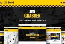 Photo of [Download-S2] Taxi Grabber - HTML Template