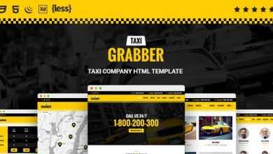 Photo of [Download-S2] Taxi Grabber - HTML Template
