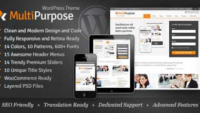Photo of [Download-S2] MultiPurpose v1.5.4 - Responsive WordPress Theme