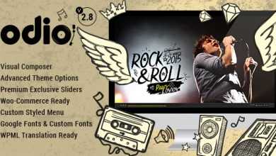 Photo of [Download-S2] Odio v3.4 - Music WP Theme For Bands, Clubs, and Musicians