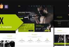 Photo of [Download-S2] FitX v1.0 - Fitness & Gym HTML Template