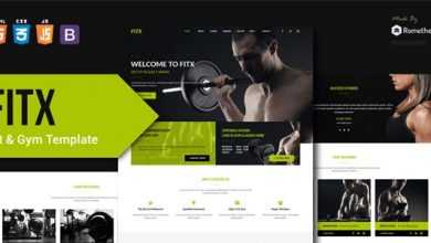 Photo of [Download-S2] FitX v1.0 - Fitness & Gym HTML Template