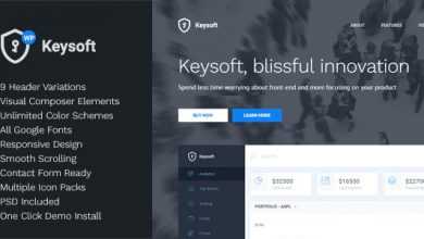 Photo of [Download-S2] KeySoft - WordPress Software Landing Page