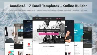 Photo of [Download-S2] 7 Email Templates Bundle + Builder