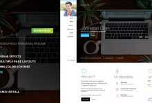 Photo of [Download-S2] Moje - vCard Bootstrap Responsive WordPress Theme