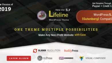 Photo of [Download-S2] Lifeline v5.7.1 - NGO Charity Fund Raising WordPress Theme