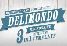 Photo of [Download-S2] Delimondo Fully Responsive HTML | 3 Styles
