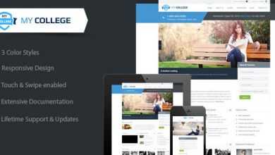 Photo of [Download-S2] My College v1.2.2 - Themeforest Premium Education WP Theme
