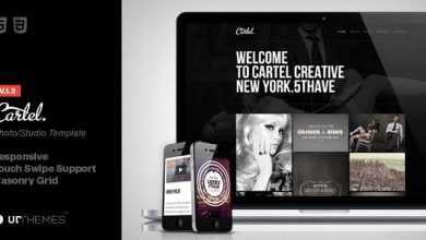 Photo of [Download-S2] Cartel - Themeforest HTML5 Responsive Studio Template