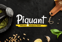 Photo of [Download-S2] Piquant v1.4.1 - A Restaurant, Bar and Café Theme