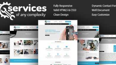 Photo of [Download-S2] Services - Repair Responsive HTML 5 Template