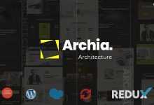 Photo of [Download-S2] Archia v1.0.2 - Architecture & Interior WordPress Theme