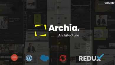 Photo of [Download-S2] Archia v1.0.1 - Architecture & Interior WordPress Theme