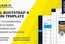 Photo of [Download-S2] Clean UI HTML — Bootstrap Admin Template