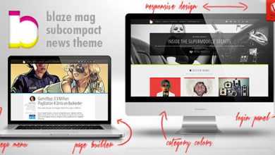 Photo of [Download-S2] Blaze Mag: Subcompact Magazine / News WP Theme