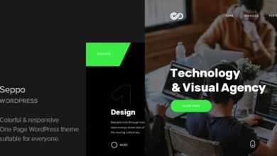 Photo of [Download-S2] Seppo v1.2 - Corporate One Page WordPress Theme