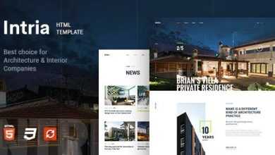 Photo of [Download-S2] Intria - Architecture and Interior HTML Template