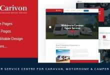 Photo of [Download-S2] Carivon - Repair Service Centre for Caravan & Motorhome HTML Template