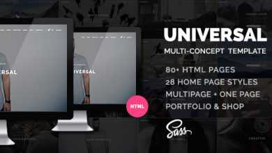 Photo of [Download-S2] Universal - Smart Multi-purpose html5 template