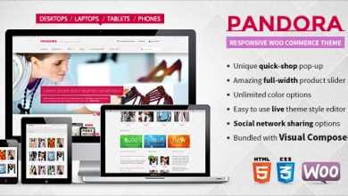 Photo of [Download-S2] Pandora — Themeforest Responsive WooCommerce HTML5 Theme