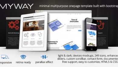 Photo of [Download-S2] Myway - Themeforest Onepage Bootstrap Parallax Template