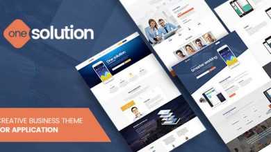 Photo of [Download-S2] OneSolution - Application Showcase WordPress Theme