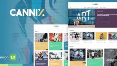 Photo of [Download-S2] Cannix v1.3.1 - A Vibrant WordPress Theme