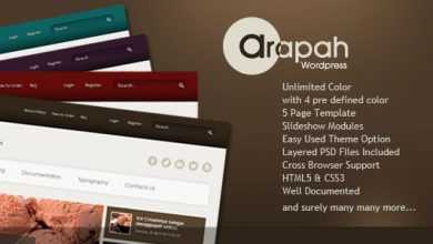 Photo of [Download-S2] Arapah - Modern Culinary WordPress Themes