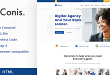 Photo of [Download-S2] Conis - Business And Finance HTML Template