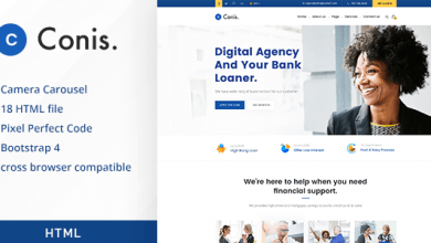 Photo of [Download-S2] Conis - Business And Finance HTML Template