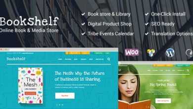 Photo of [Download-S2] Bookshelf v1.9.1 - Books & Media Online Store WordPress Theme