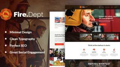 Photo of [Download-S2] Fire Department, Fire Station and Security WP Theme