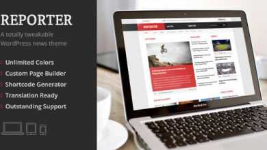 Photo of [Download-S2] Reporter - Themeforest Totally Tweakable WP News Theme