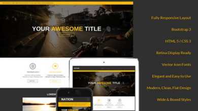 Photo of [Download-S2] Nation - Creativemarket Responsive Bootstrap Theme